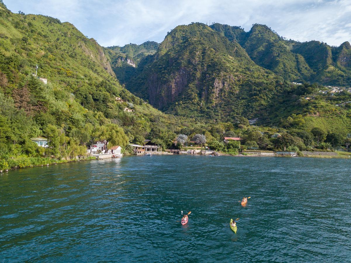 Lake Front Retreat At Los Elementos Santa Cruz La Laguna Exteriör bild